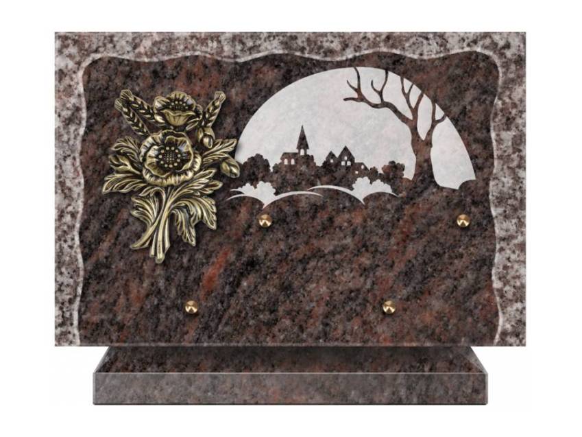 Granite Rectangle Collection Plaque.