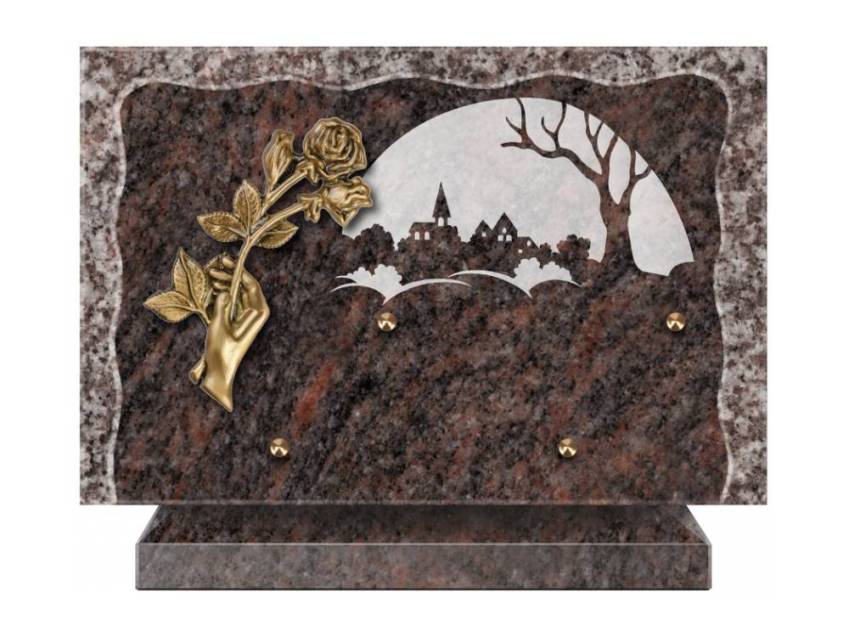 Plaque Granit Rectangle recueil