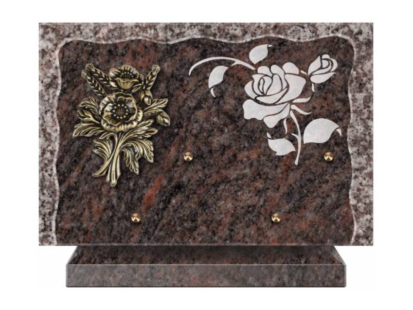 Granite Rectangle Collection Plaque.