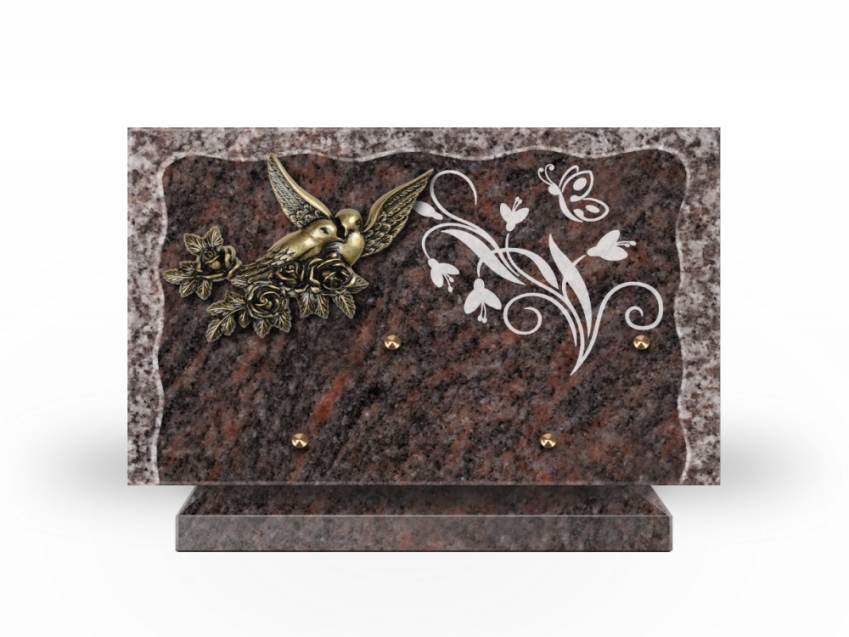 Granite Rectangle Collection Plaque.