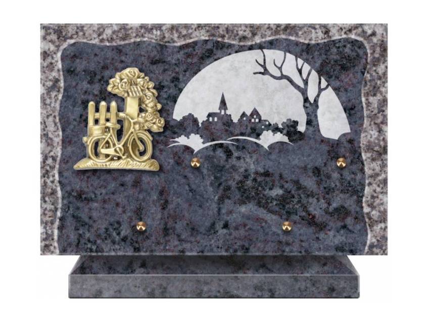 Granite Rectangle Collection Plaque.