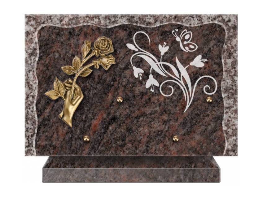 Granite Rectangle Collection Plaque.