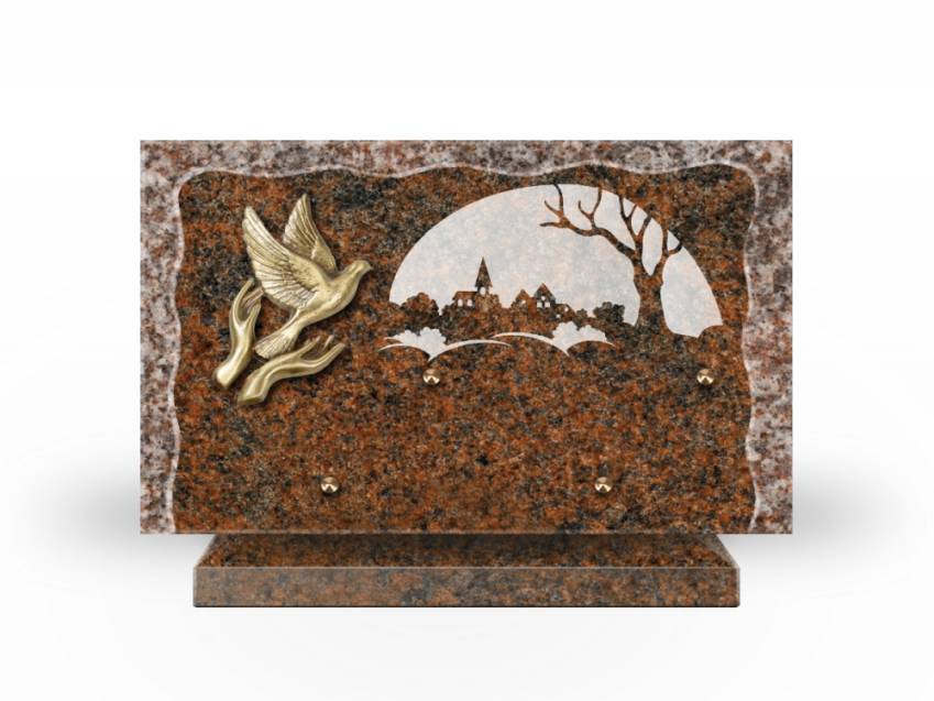 Plaque Granit Rectangle recueil