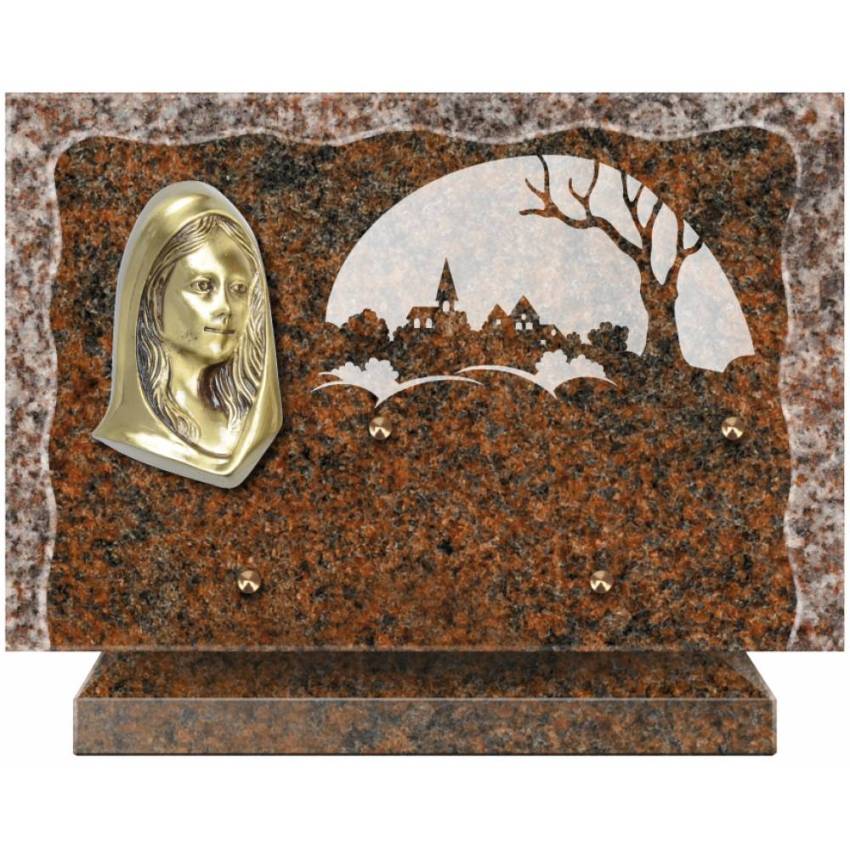 Granite Rectangle Collection Plaque.