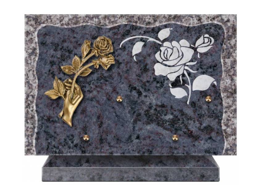 Granite Rectangle Collection Plaque.