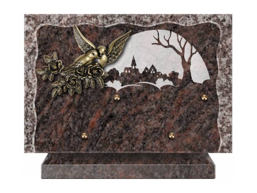 Granite Rectangle Collection Plaque.