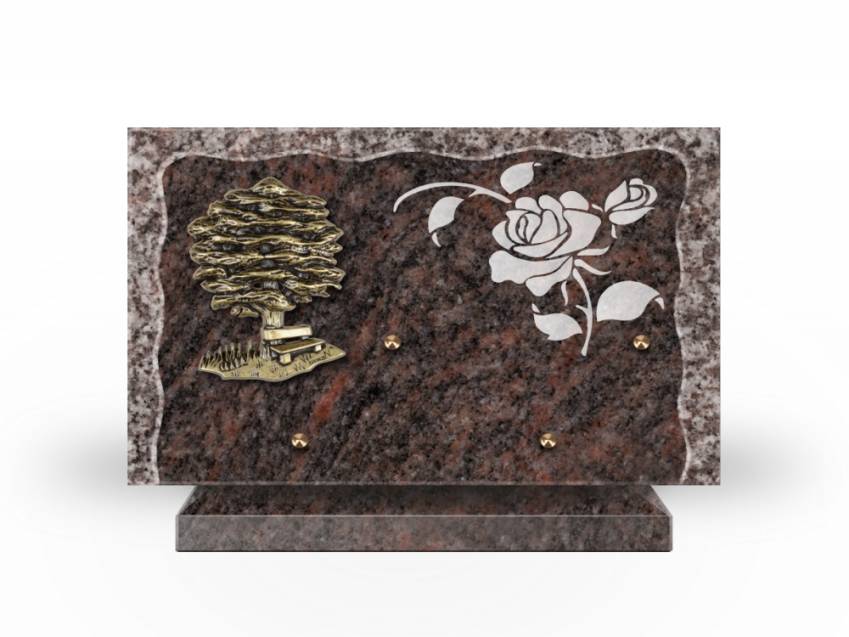 Plaque Granit Rectangle recueil