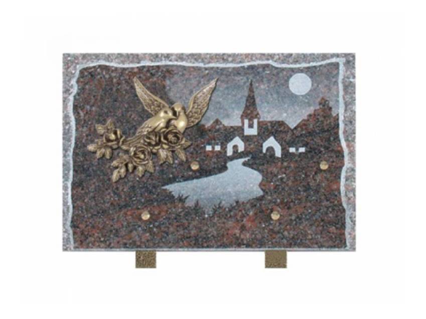 Granite Rectangle Collection Plaque.