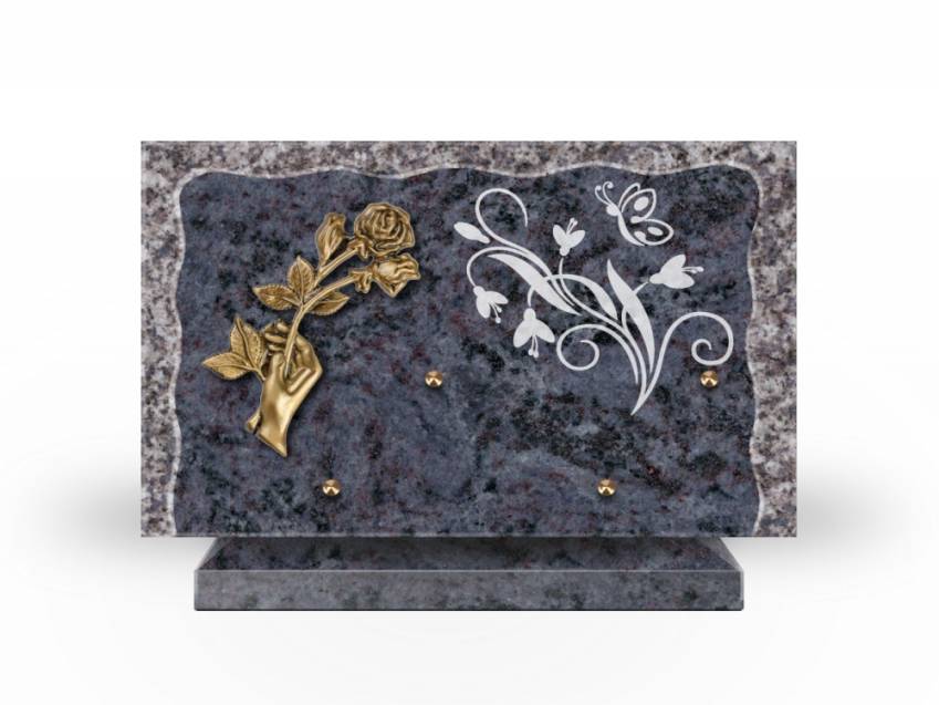 Granite Rectangle Collection Plaque.