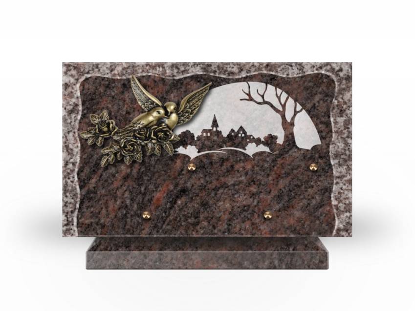 Plaque Granit Rectangle recueil