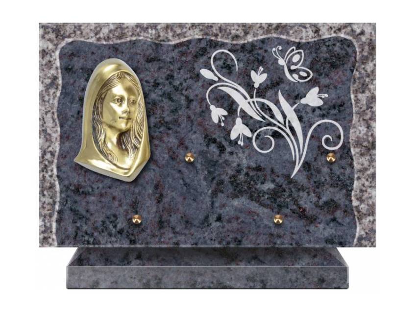 Granite Rectangle Collection Plaque.