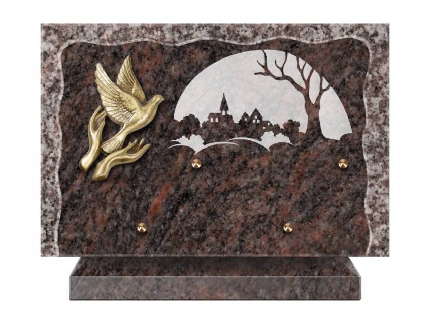 Granite Rectangle Collection Plaque.