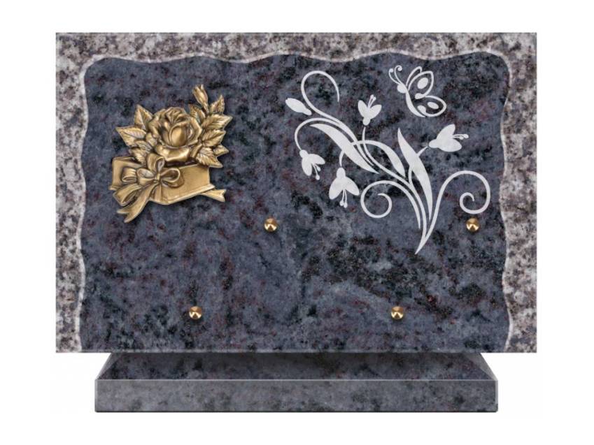 Granite Rectangle Collection Plaque.