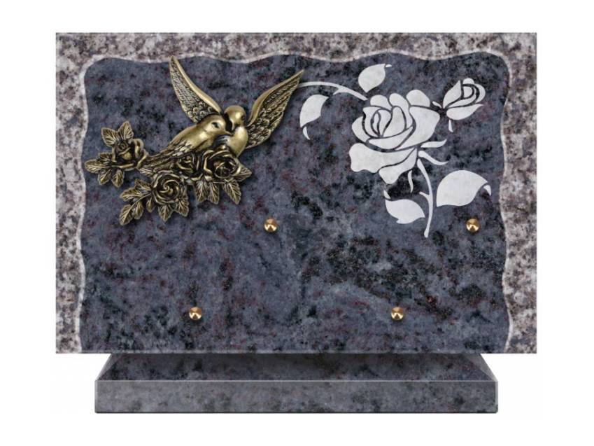 Granite Rectangle Collection Plaque.