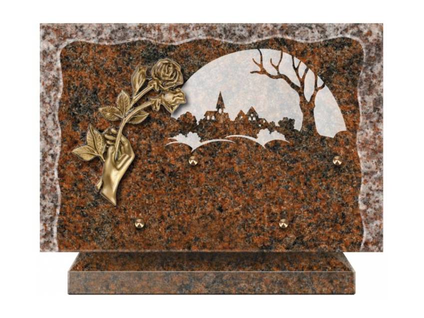 Granite Rectangle Collection Plaque.