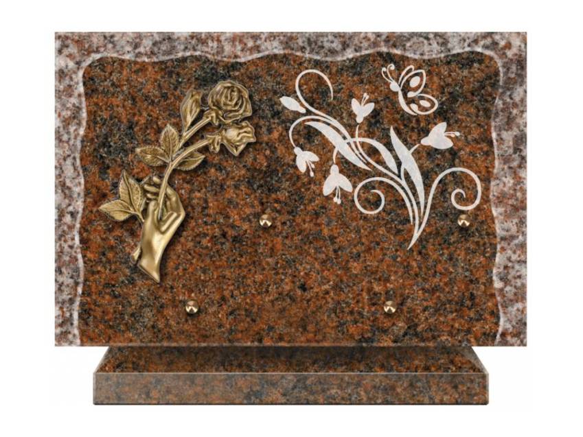 Granite Rectangle Collection Plaque.