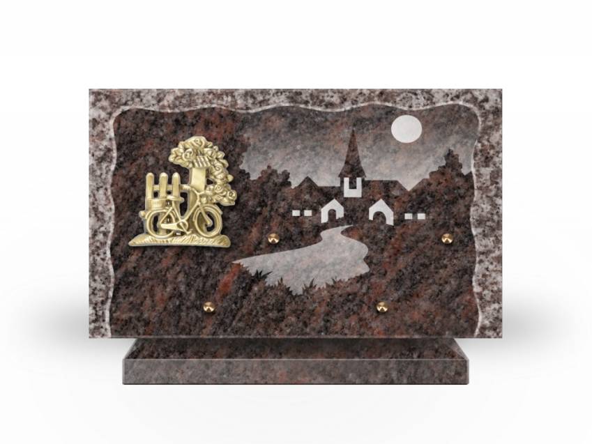 Plaque Granit Rectangle recueil