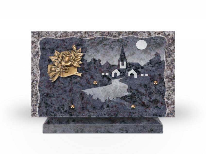 Plaque Granit Rectangle recueil