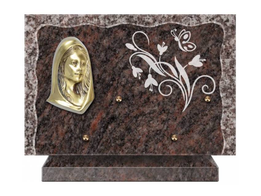 Granite Rectangle Collection Plaque.