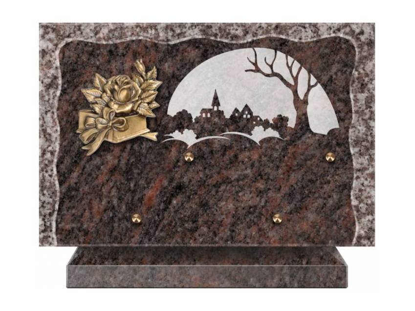 Granite Rectangle Collection Plaque.