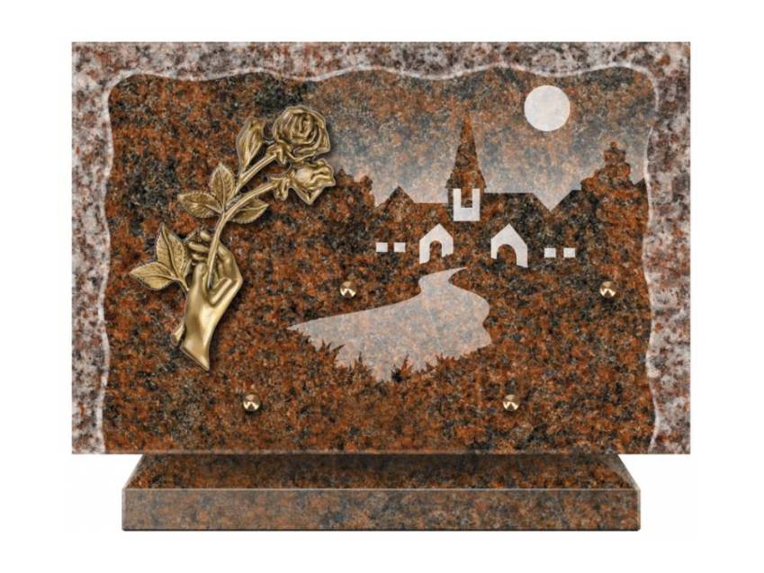 Plaque Granit Rectangle recueil