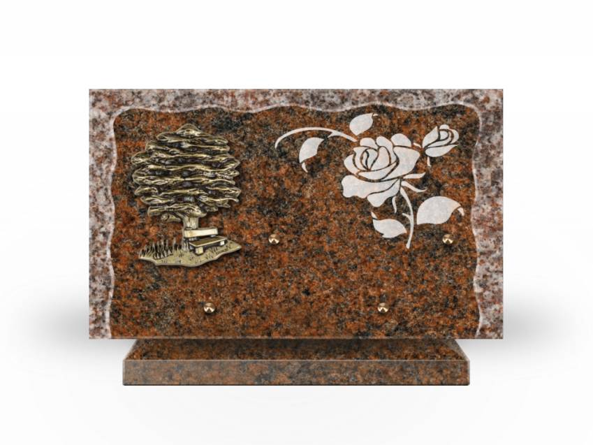 Granite Rectangle Collection Plaque.