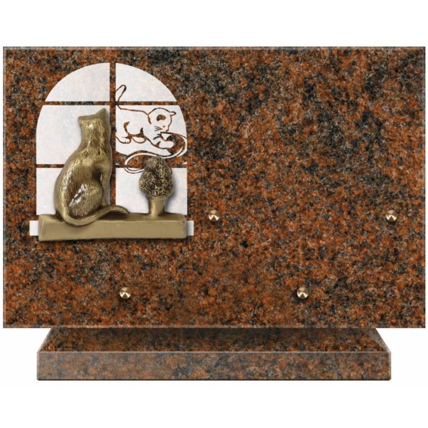 Granite Rectangle Tribute Plaque.