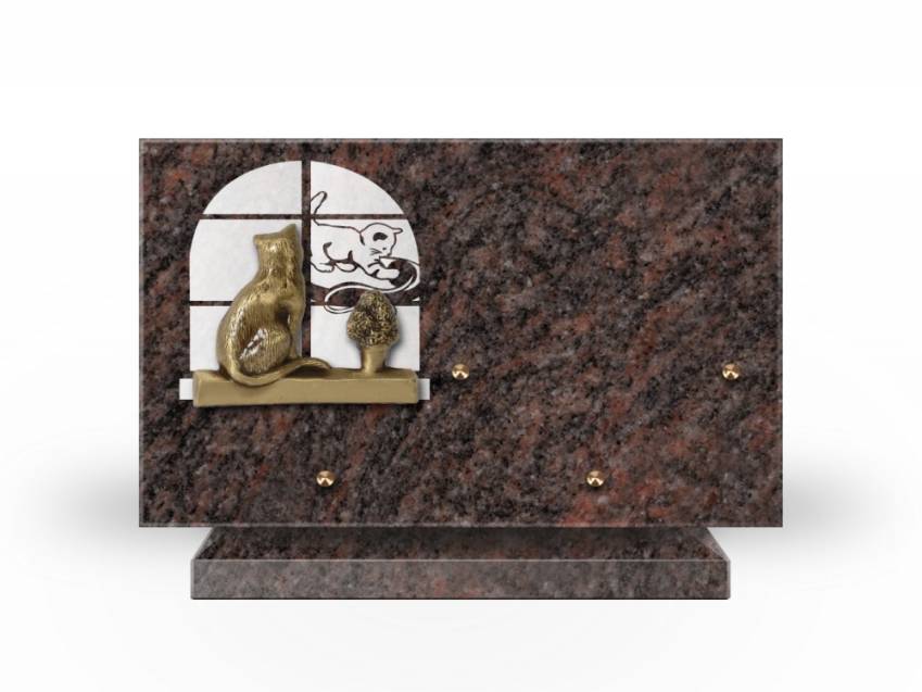 Plaque Granit Rectangle hommage