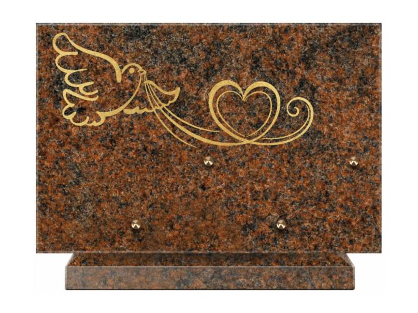 Premium Rectangle Granite Plaque.