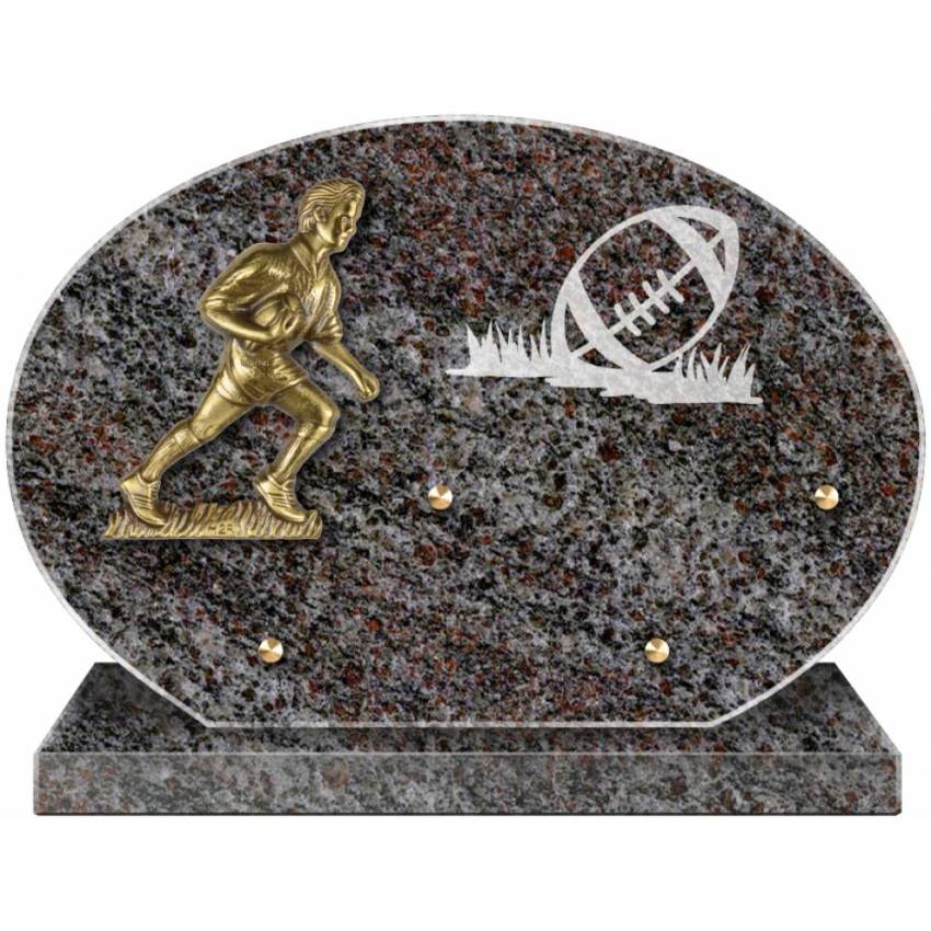 Stylish Granite Memorial Plaque