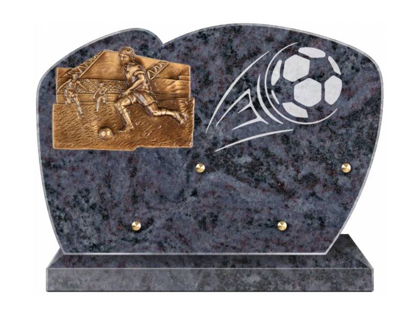 Stylish Granite Memorial Plaque