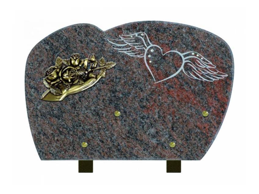 Idyllic Handcrafted Granite Plaque.