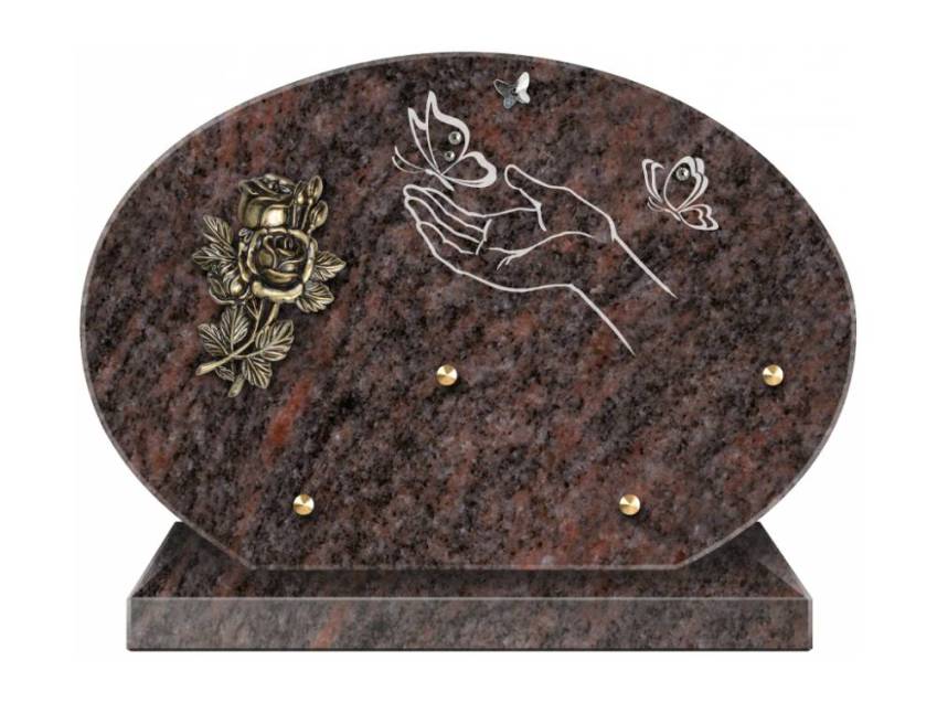 Idyllic Handcrafted Granite Plaque.