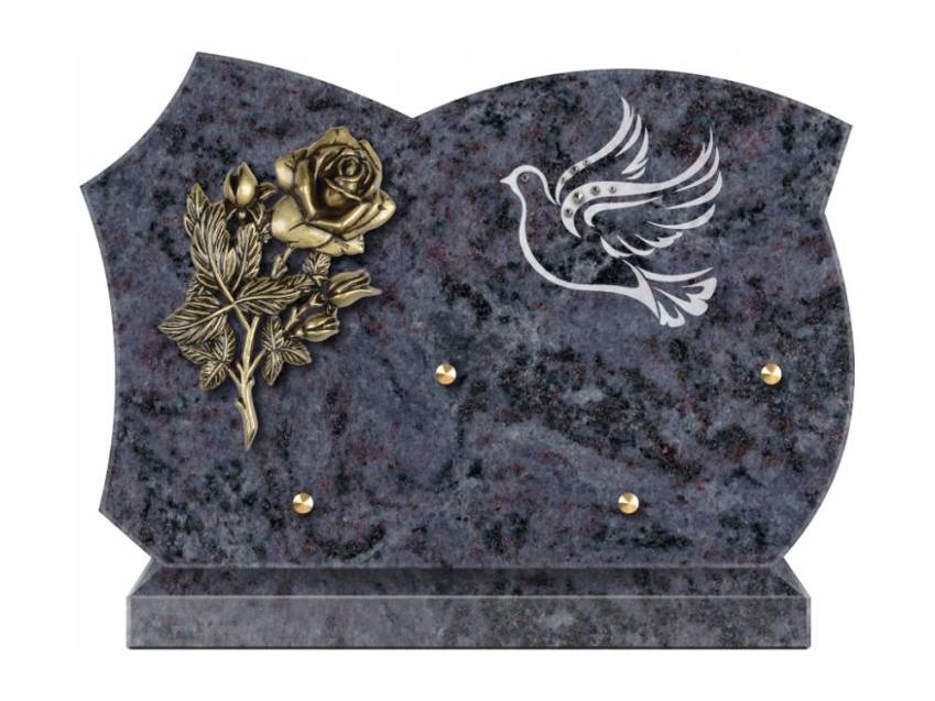 Idyllic Handcrafted Granite Plaque.