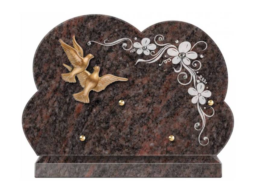 Idyllic Handcrafted Granite Plaque.