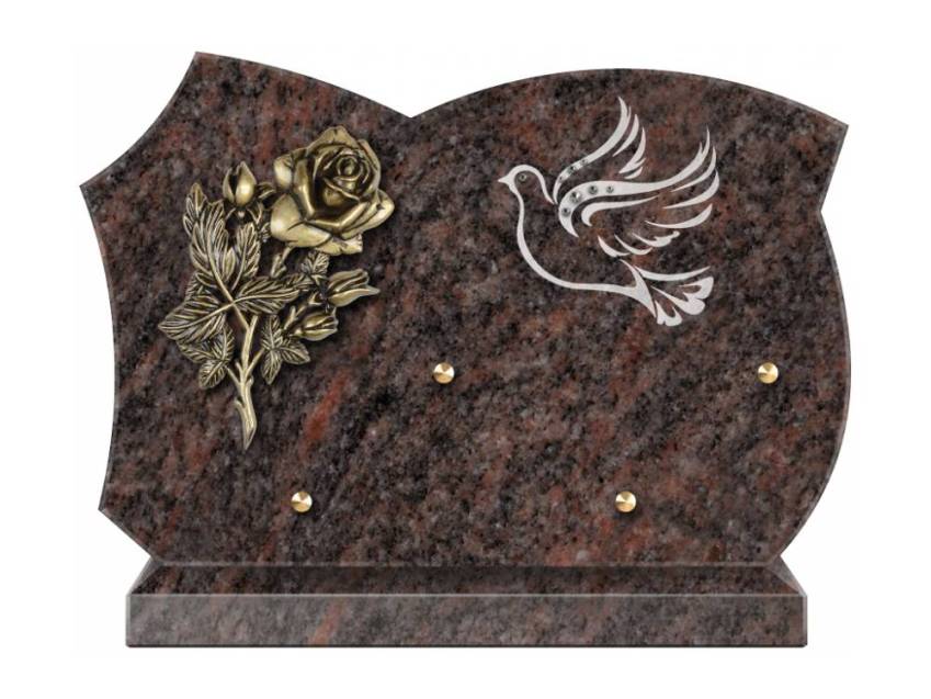 Idyllic Handcrafted Granite Plaque.