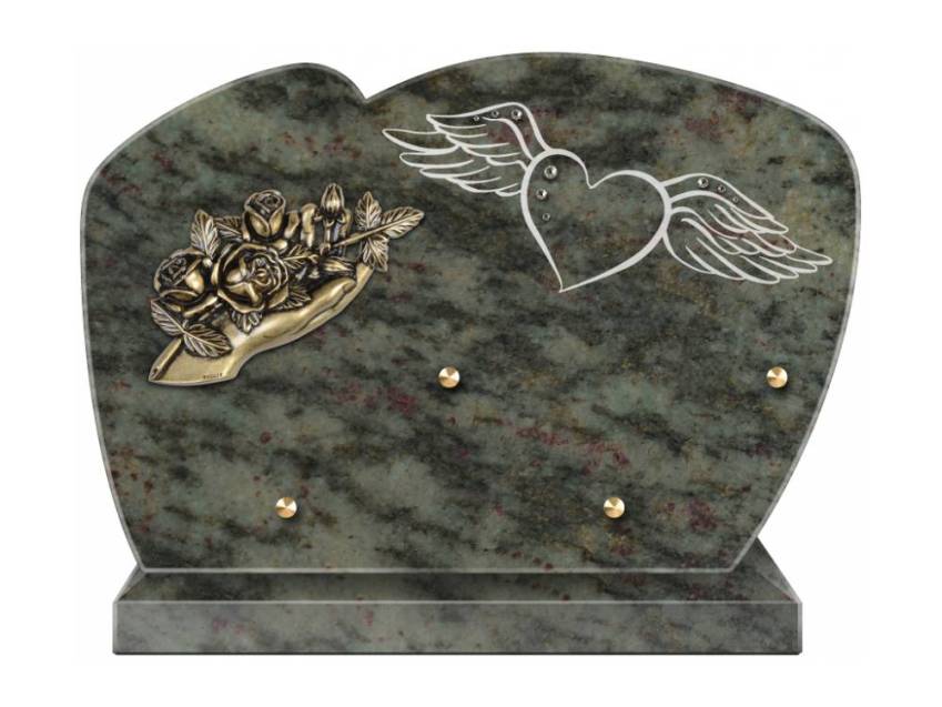 Idyllic Handcrafted Granite Plaque.