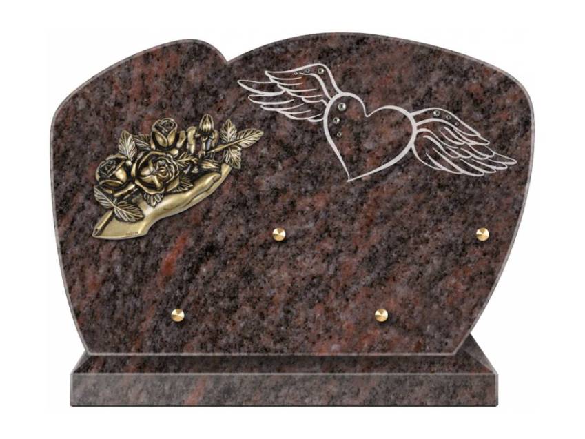 Idyllic Handcrafted Granite Plaque.