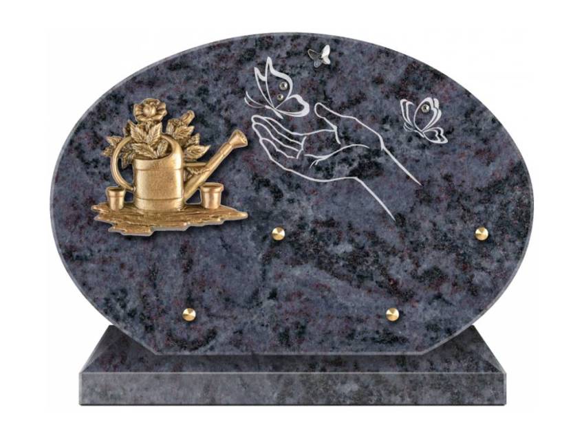 Idyllic Handcrafted Granite Plaque.