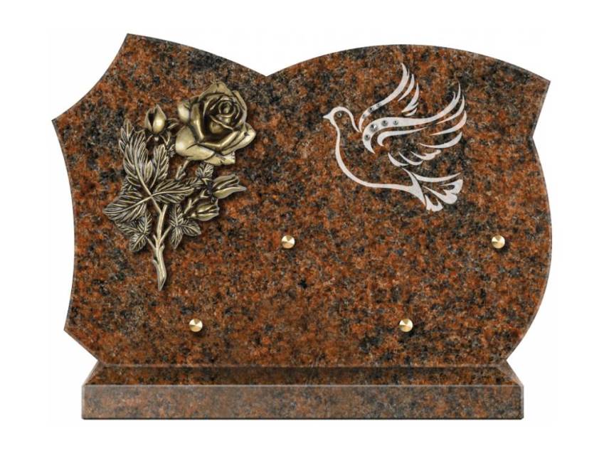 Idyllic Handcrafted Granite Plaque.