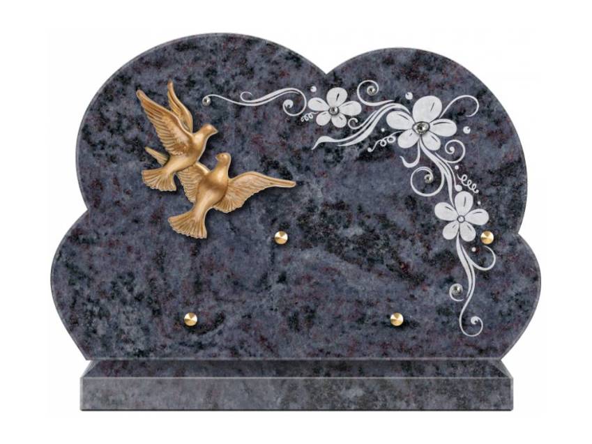 Idyllic Handcrafted Granite Plaque.