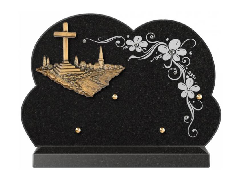 Idyllic Handcrafted Granite Plaque.