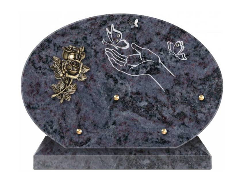 Idyllic Handcrafted Granite Plaque.