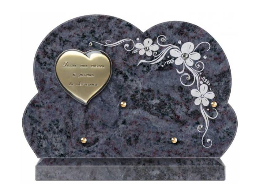 Idyllic Handcrafted Granite Plaque.