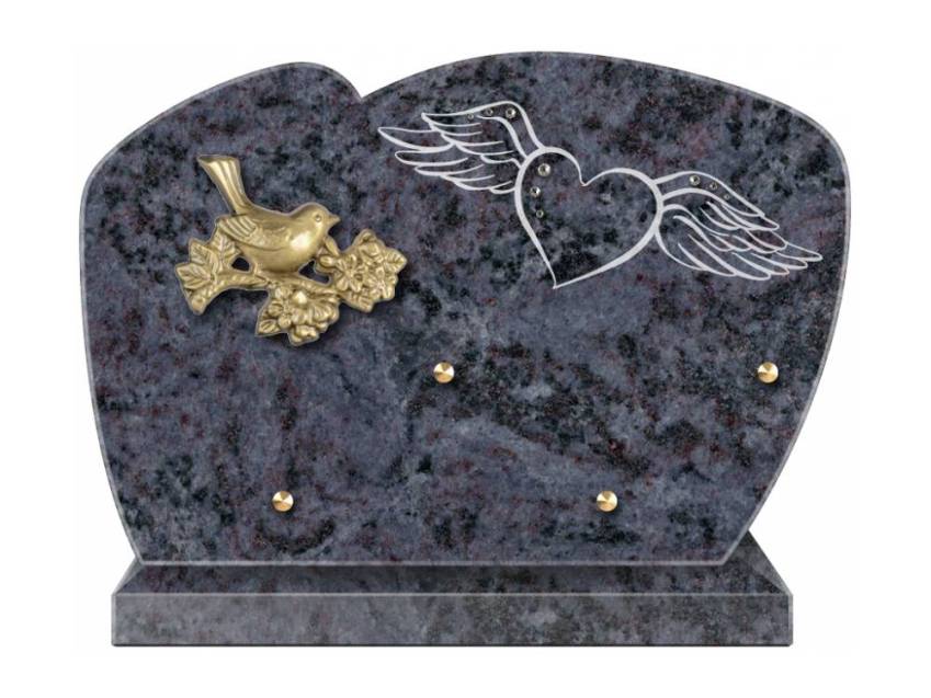 Idyllic Handcrafted Granite Plaque.