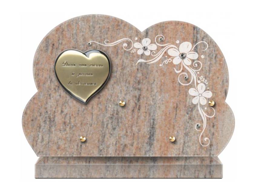 Idyllic Handcrafted Granite Plaque.