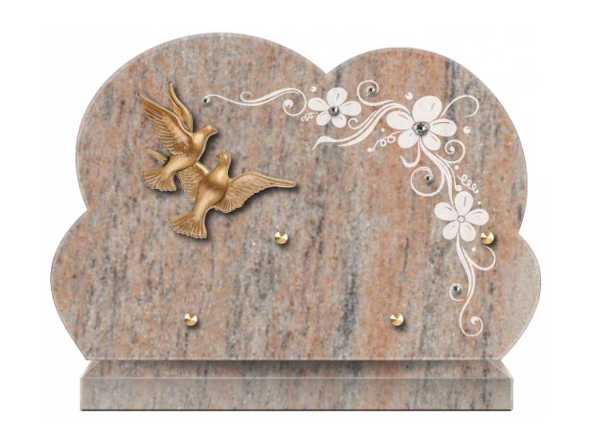 Idyllic Handcrafted Granite Plaque.