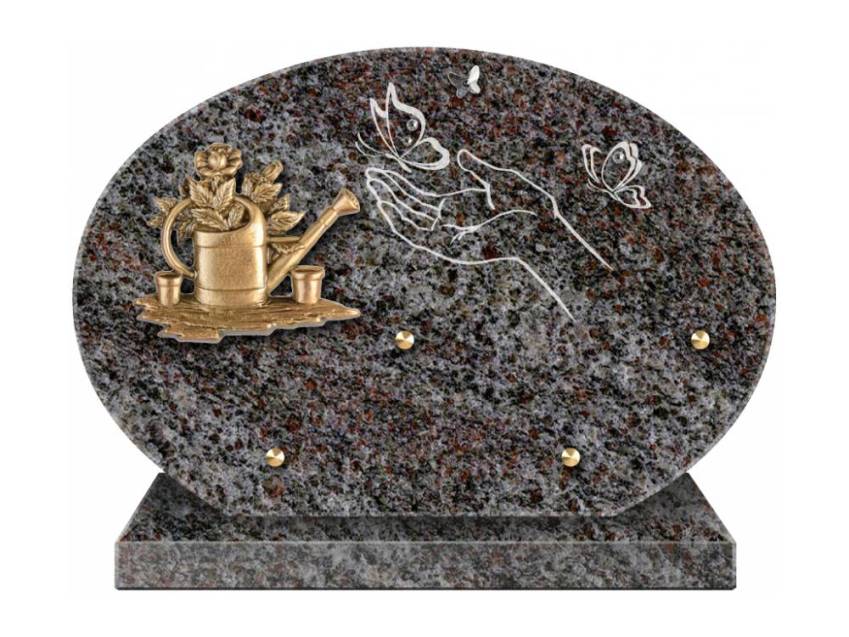 Idyllic Handcrafted Granite Plaque.