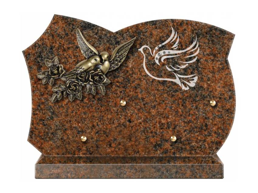 Idyllic Handcrafted Granite Plaque.