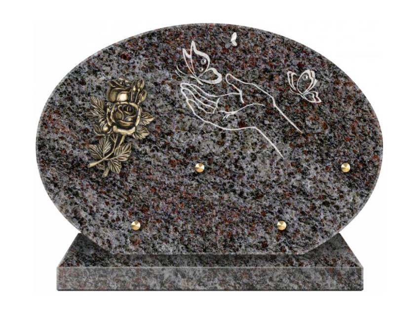 Idyllic Handcrafted Granite Plaque.